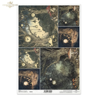 ITD COLLECTION DECOUPAGE RICE PAPER A4 - R2654