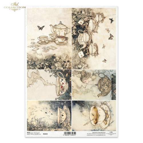 ITD COLLECTION ДЕКУПАЖНА ОРИЗОВА ХАРТИЯ А4 - R2659