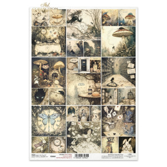 ITD COLLECTION ДЕКУПАЖНА ОРИЗОВА ХАРТИЯ А4 - R2660