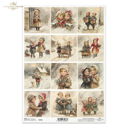 ITD COLLECTION ДЕКУПАЖНА ОРИЗОВА ХАРТИЯ А4 - R2665