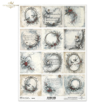 ITD COLLECTION DECOUPAGE RICE PAPER A4 - R2670