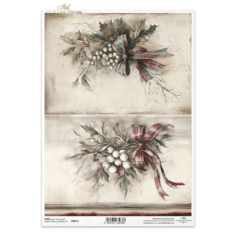 ITD COLLECTION DECOUPAGE RICE PAPER A4 - R2674