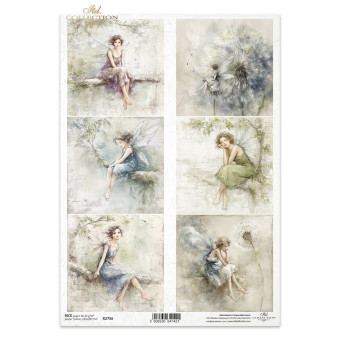ITD COLLECTION ДЕКУПАЖНА ОРИЗОВА ХАРТИЯ А4 - R2756