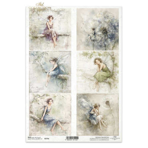 ITD COLLECTION ДЕКУПАЖНА ОРИЗОВА ХАРТИЯ А4 - R2756