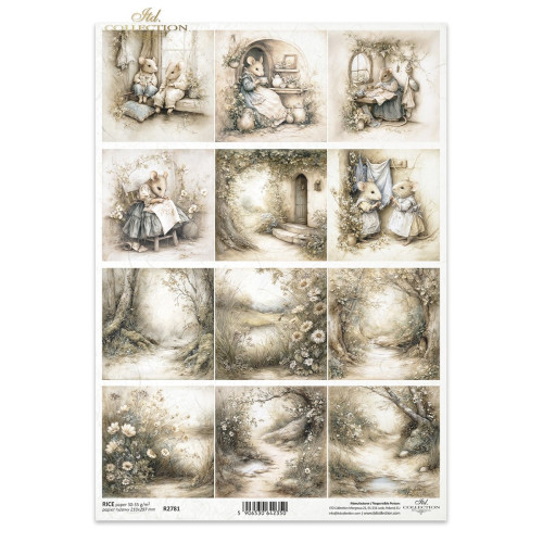 ITD COLLECTION ДЕКУПАЖНА ОРИЗОВА ХАРТИЯ А4 - R2781