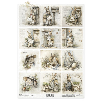 ITD COLLECTION ДЕКУПАЖНА ОРИЗОВА ХАРТИЯ А4 - R2791