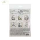 ITD COLLECTION MINI RICE PAPER SET 6PCS 14.8X14.8CM - RSM164