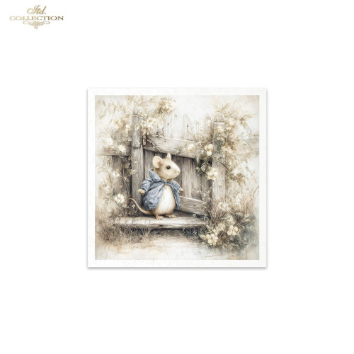 ITD COLLECTION MINI RICE PAPER К-КТ 6БР 14.8X14.8CM - RSM234