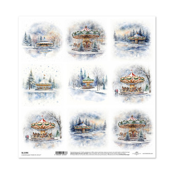 ITD COLLECTION ДИЗАЙНЕРСКИ КАРТОН 31/32 - SL1594