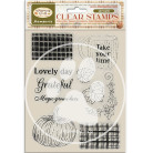 STAMPERIA WHISPERING WOODS SILICONE STAMP 14/18CM - WTK225