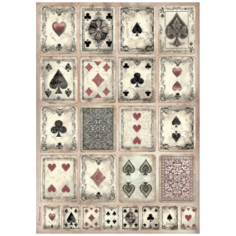 STAMPERIA MASTER OF MAGIC ДЕКУПАЖНА ХАРТИЯ А4-DFSA41006