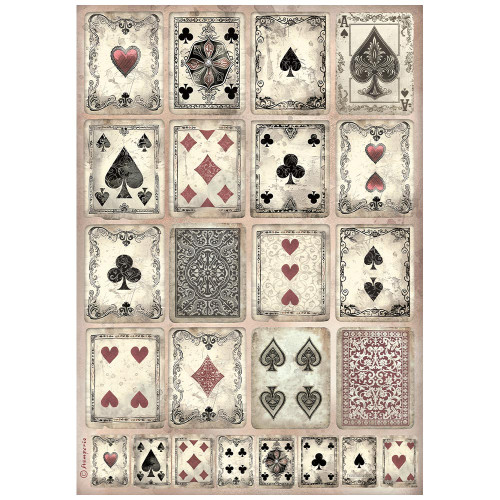 STAMPERIA MASTER OF MAGIC ДЕКУПАЖНА ХАРТИЯ А4-DFSA41006