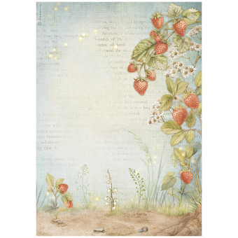 STAMPERIA HIDDEN GROVE ДЕКУПАЖНА ХАРТИЯ А4-DFSA41014