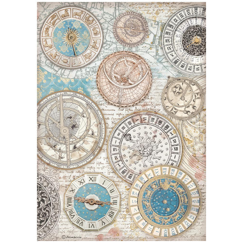 STAMPERIA VENICE DECOUPAGE PAPER A4-DFSA41043