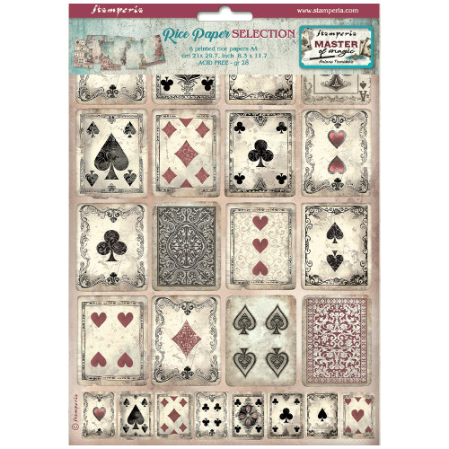 STAMPERIA MASTER OF MAGIC ХАРТИЯ SELECTION 6БР А4 DFSA4XMM