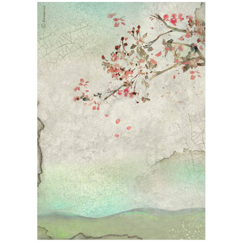 STAMPERIA HOUSE OF ROSES DECOUPAGE PAPER A4-DFSA41022
