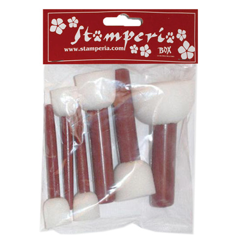 STAMPERIA ROUND STAMPING BRUSH SET - KRK03