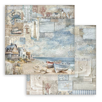 STAMPERIA SILENT SEA CARDBOARD 30.5/30.5CM-SBB1066