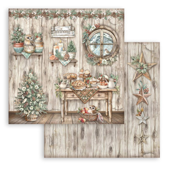 STAMPERIA THE OWL'S HOUSE CARDBOARD 30.5/30.5CM - SBB1091