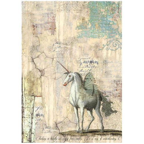 STAMPERIA WONDERLAND DECOUPAGE RICE PAPER A4 - DFSA4929