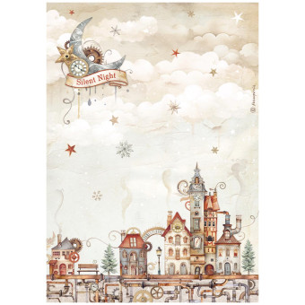 STAMPERIA GEAR UP FOR CHRISTMAS ДЕКУПАЖНА ХАРТИЯ А4-DFSA4936