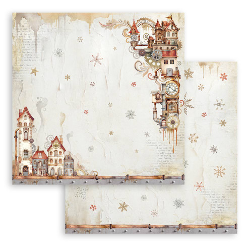 STAMPERIA GEAR UP FOR CHRISTMAS CARDBOARD 30.5/30.5CM-SBB1009