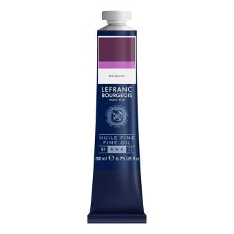 L&B OIL PAINT FINE 200 ML - MAGENTA 301820