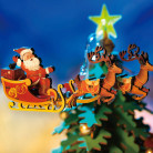 ROBOTIME 3D ДЪРВЕН ПЪЗЕЛ CHRISTMAS TREE 319 ЧАСТИ AMS01