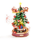 ROBOTIME 3D ДЪРВЕН ПЪЗЕЛ CHRISTMAS TREE 319 ЧАСТИ AMS01