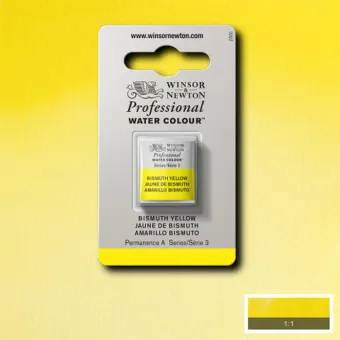 W&N АКВАРЕЛНА БОЯ PROFESSIONAL H/PAN - BISMUTH YELLOW