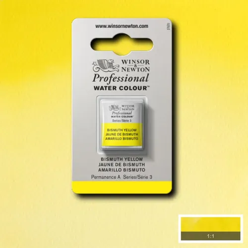 W&N АКВАРЕЛНА БОЯ PROFESSIONAL H/PAN - BISMUTH YELLOW