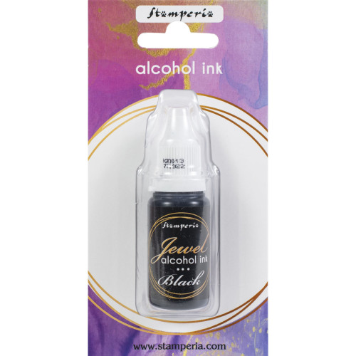 STAMPERIA JEWEL ALCOHOL INK 18 ML - KAD013 BLACK