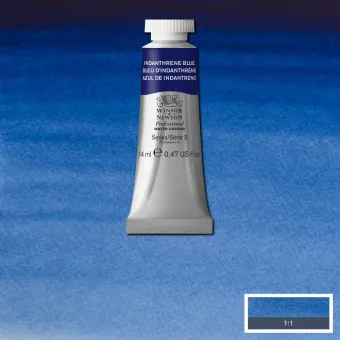 W&N АКВАРЕЛНА БОЯ PROFESSIONAL 14 МЛ - INDANTHRENE BLUE