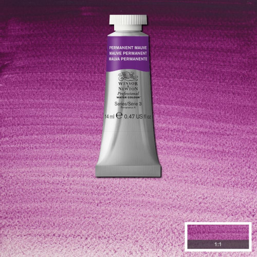 W&N АКВАРЕЛНА БОЯ PROFESSIONAL 14 МЛ. - PERMANENT MAUVE