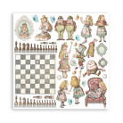 STAMPERIA БЛОКЧЕ ДИЗАЙНЕРСКА ХАРТИЯ 15,2/15,2 СМ - SBBXS02