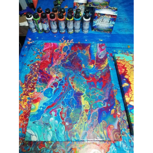 CADENCE ACRYLIC POURING PAINT 250 ML. - BLACK PP-02