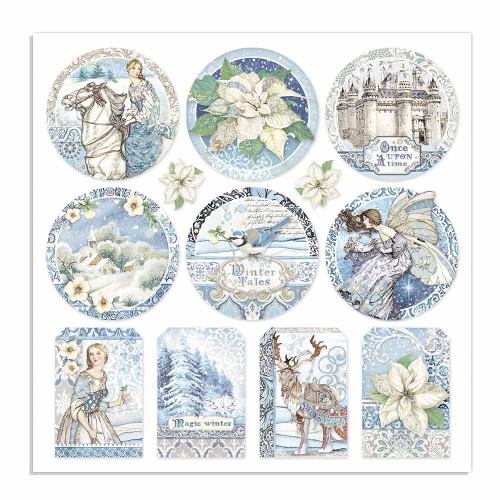 STAMPERIA БЛОКЧЕ ДИЗАЙНЕРСКА ХАРТИЯ 15,2/15,2 СМ - SBBXS04