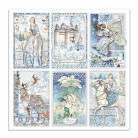 STAMPERIA БЛОКЧЕ ДИЗАЙНЕРСКА ХАРТИЯ 15,2/15,2 СМ - SBBXS04