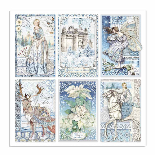 STAMPERIA БЛОКЧЕ ДИЗАЙНЕРСКА ХАРТИЯ 15,2/15,2 СМ - SBBXS04