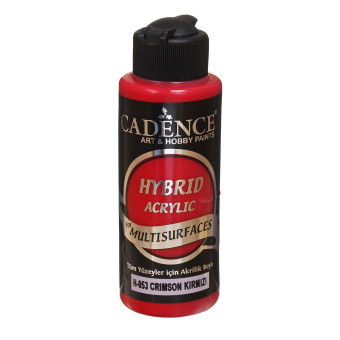 CADENCE ACRYLIC PAINT HYBRID 120 ML. - CRIMSON RED H-053
