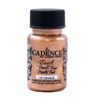 CADENCE ACRYLIC PAINT METALLIC DORA 50 ML. - BRONZE167