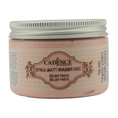 CADENCE RELIEF PASTE SHABBY CHIC 150 ML. - LIGHT CORAL S-6