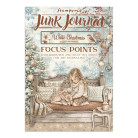 STAMPERIA WHITE CHRISTMAS JUNK JOURNAL ФОКУС ТОЧКИ 8 ГРЪБЧЕТА И 8 СТРАНИЦИ С ИЗРЕЗКИ - SBJKS07