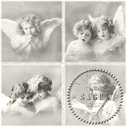 SAGEN VINTAGE САЛФЕТКИ ЗА ДЕКУПАЖ 33/33 СМ - 80026