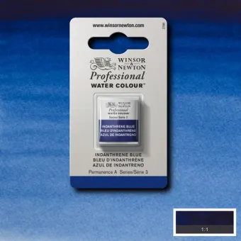 W&N АКВАРЕЛНА БОЯ PROFESSIONAL H/PAN - INDANTHRENE BLUE