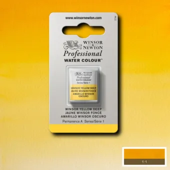 W&N АКВАРЕЛНА БОЯ PROFESSIONAL H/PAN - WINSOR YELLOW DEEP