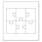 SIZZIX BIGZ ЩАНЦИ ЗА ИЗРЯЗВАНЕ - PUZZLE #1