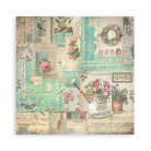 STAMPERIA GARDEN BLOCK 20.3/20.3 CM -SBBS104