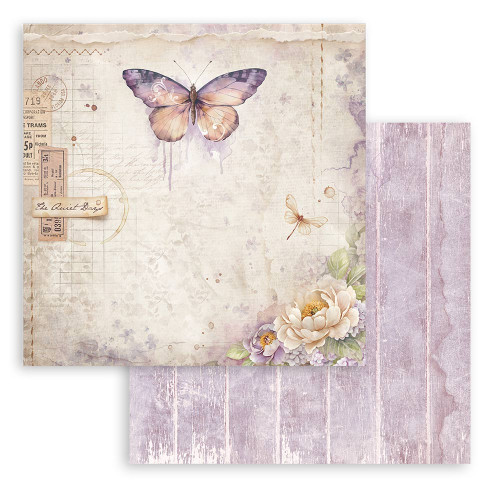 STAMPERIA QUIET DAYS CARD 30.5/30.5CM - SBB1108