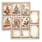 STAMPERIA GEAR UP FOR CHRISTMAS БЛОКЧЕ 20,3/20,3 СМ -SBBS110